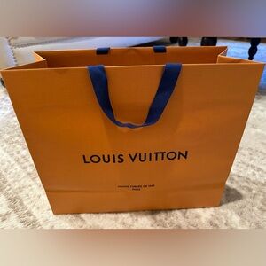 Louis Vuitton Orange shopping bag